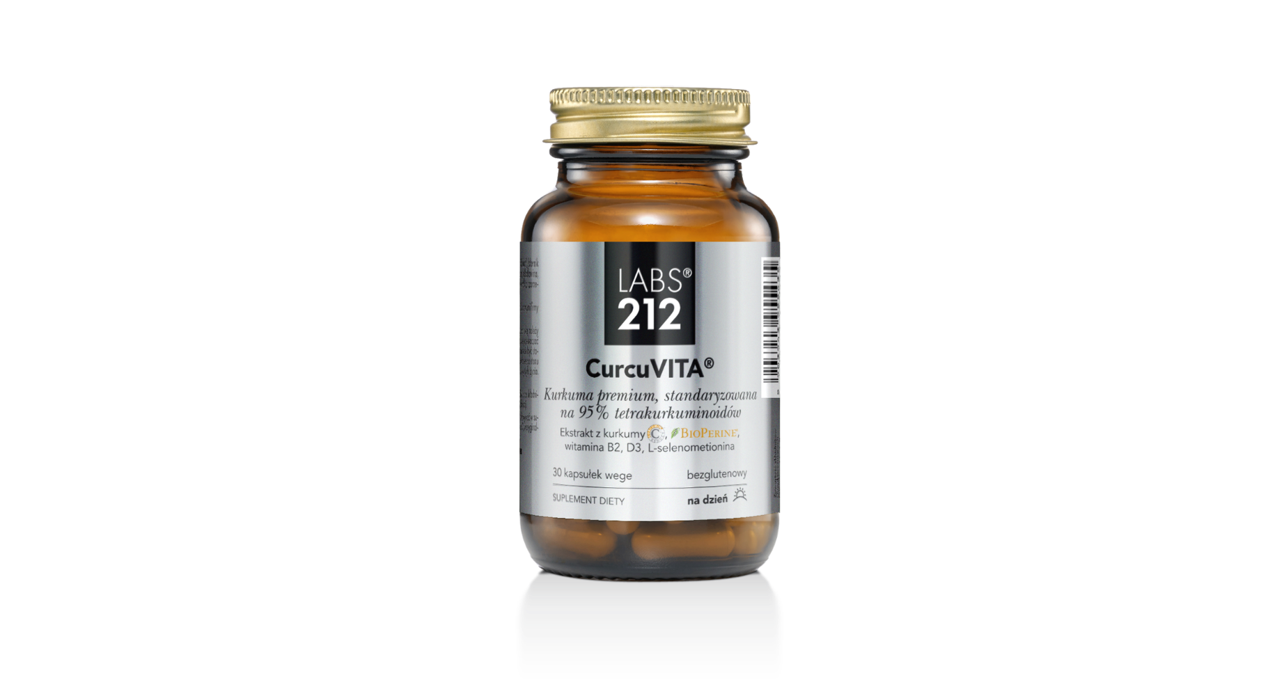 CurcuVITA® / COMPLEXE DE CURCUMA avec PIPÉRINE, B2, D3 et SÉLÉNIUM