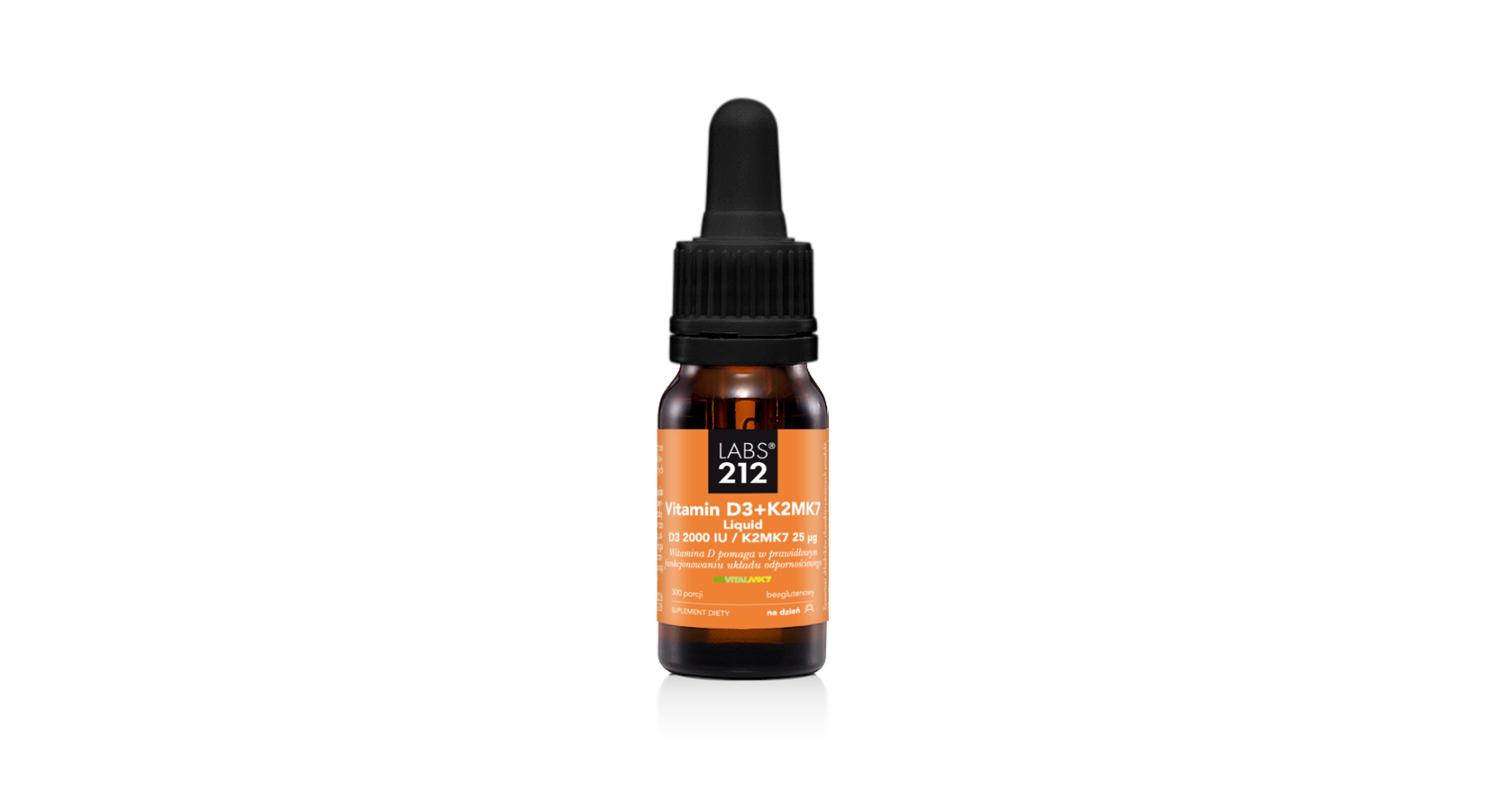 Vitamin D3 2000 IU + K2MK-7 Liquid / WITAMINA D3, K2 MK-7 w kroplach