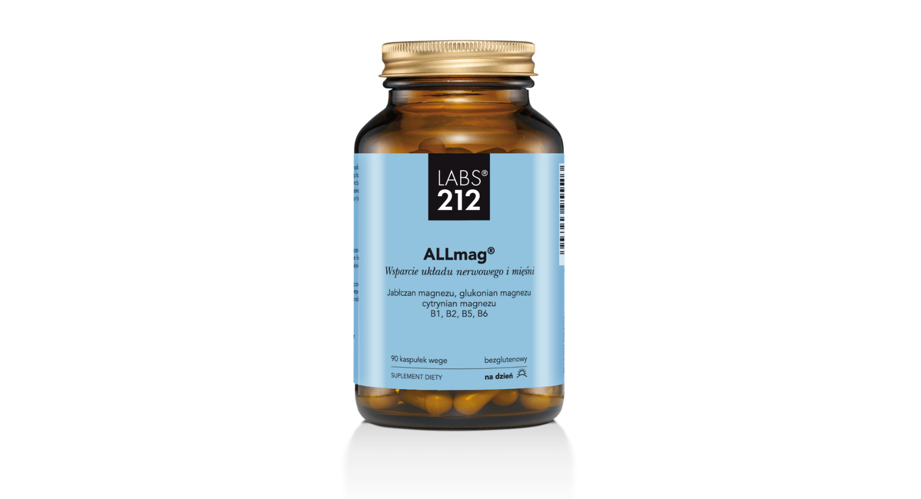 ALLmag® / MAGNEZ ORGANICZNY, B1, B2, B5, B6