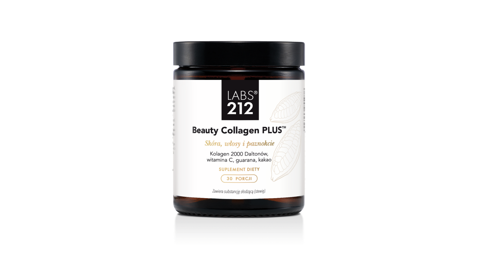 BEAUTY COLLAGEN PLUS™ / COLLAGEN 2000 Daltons, vitamine C, guarana, cacao